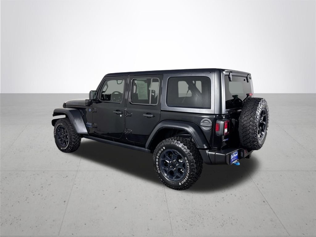 Used 2023 Black Clearcoat Jeep Willys 4xe image 8