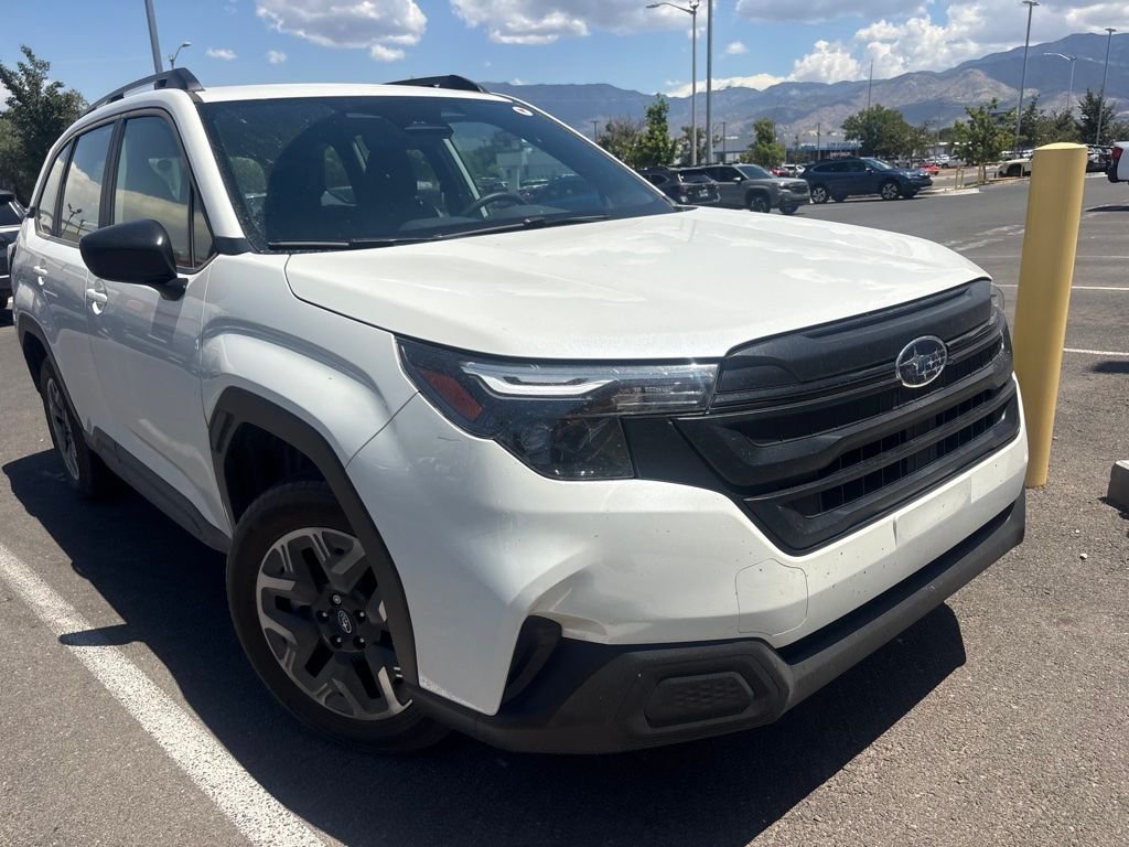 Used 2025 White Subaru Base image 2