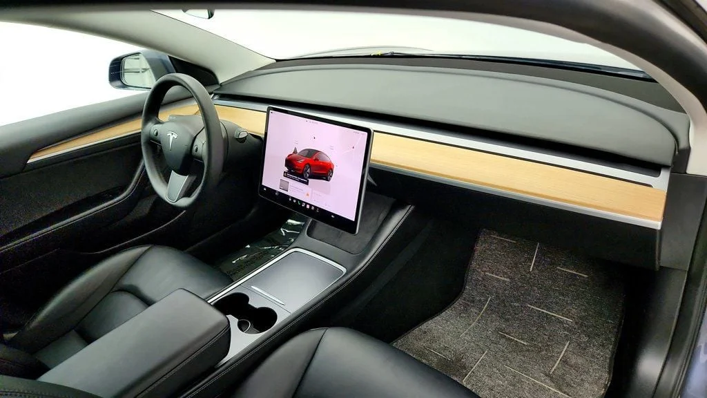 Used 2023 Midnight Silver Metallic Tesla RWD image 29