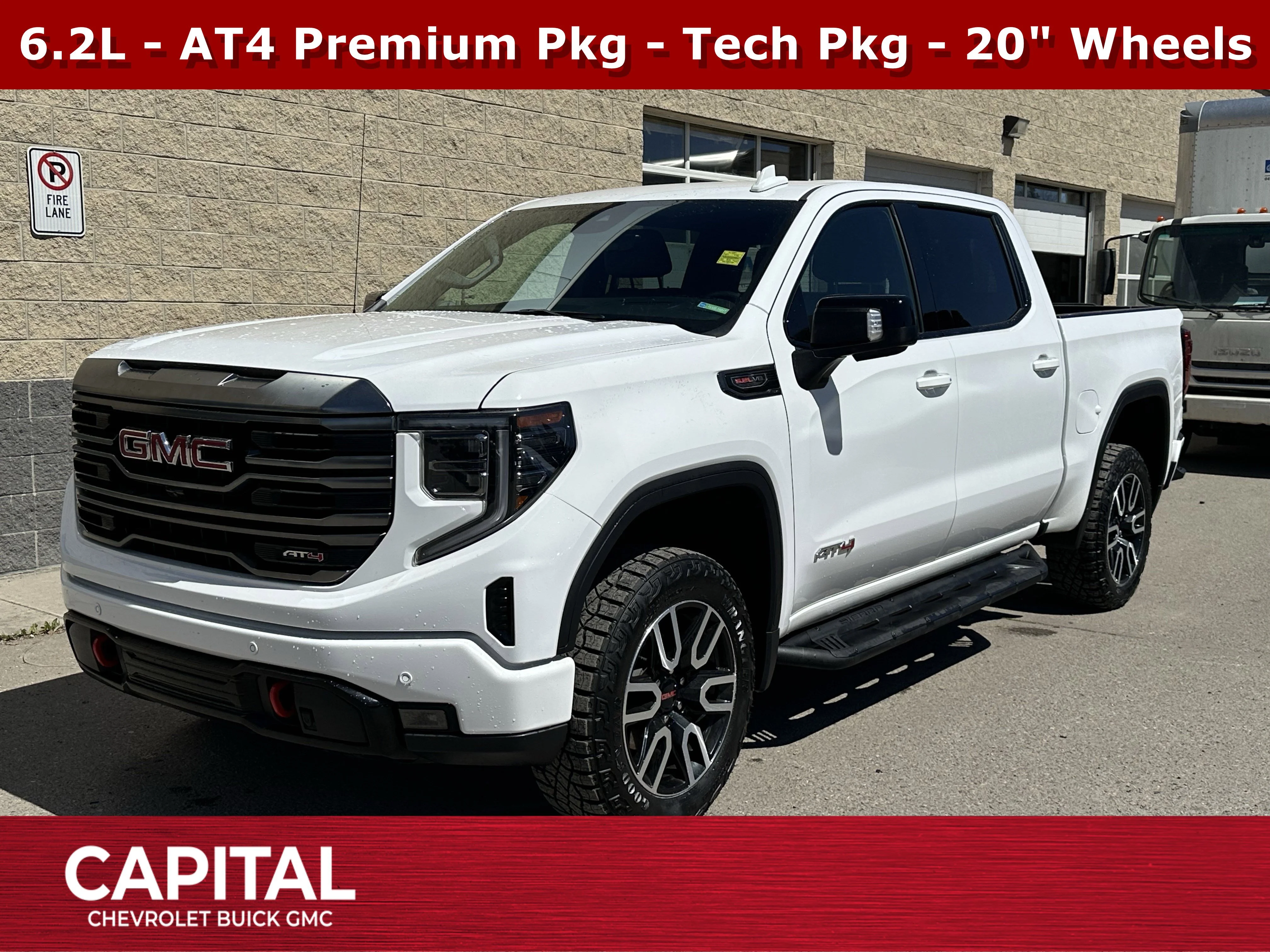 Certified Used 2024 White GMC AT4 image 1