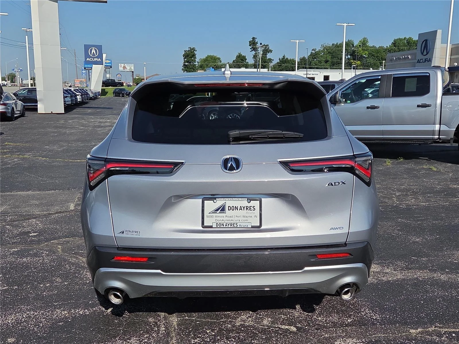 New 2026 Solar Silver Metallic Acura BASE image 27