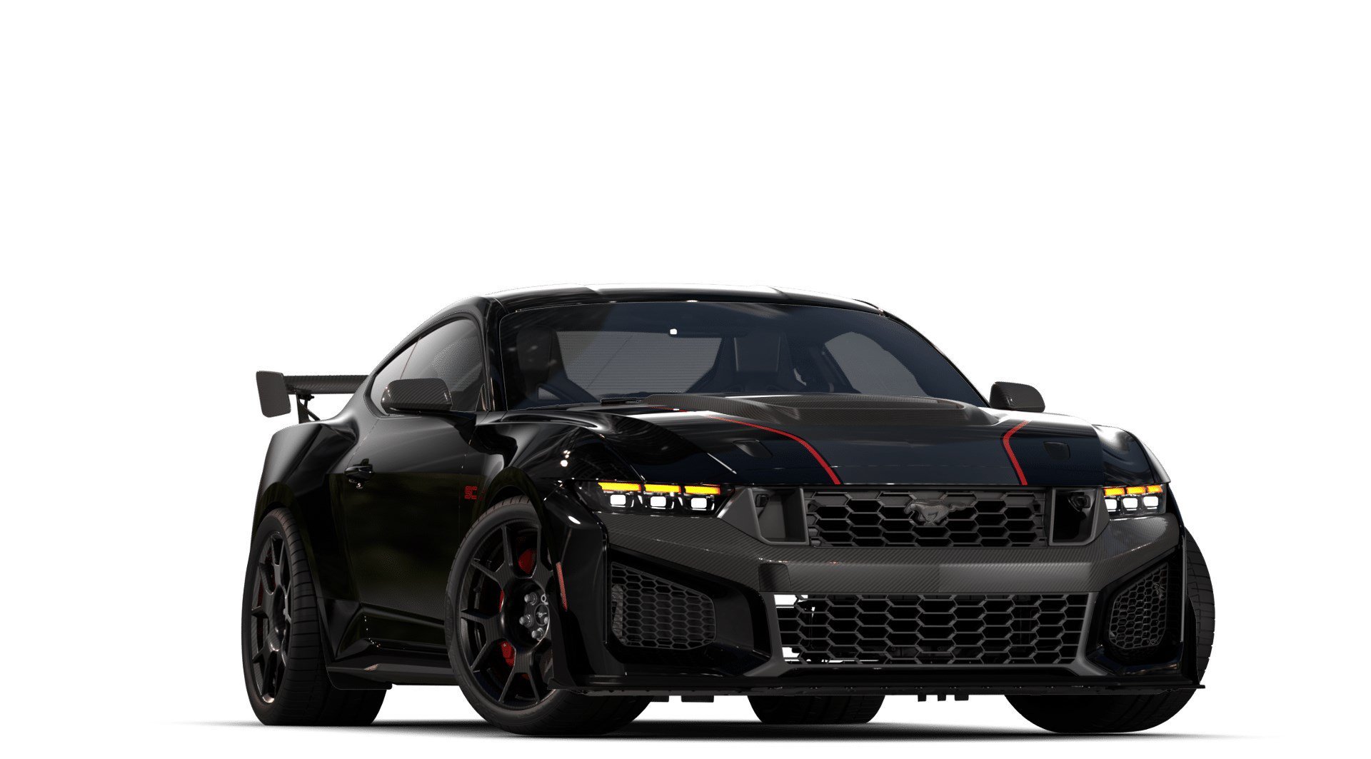 New 2026 Shadow Black Ford Dark Horse SC image 4
