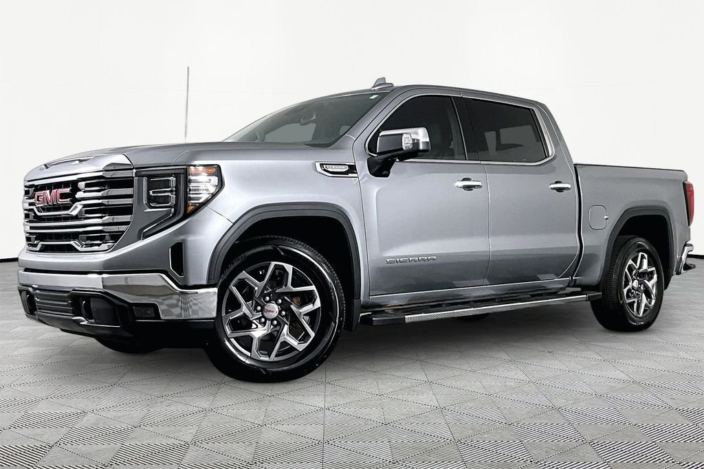 Certified Used 2024 Silver GMC SLT image 1