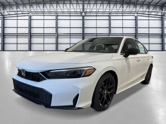 New 2026 Platinum White Pearl Honda Sport image 1