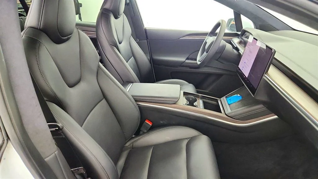Used 2022 Pearl White Multi-Coat Tesla AWD w/ 22