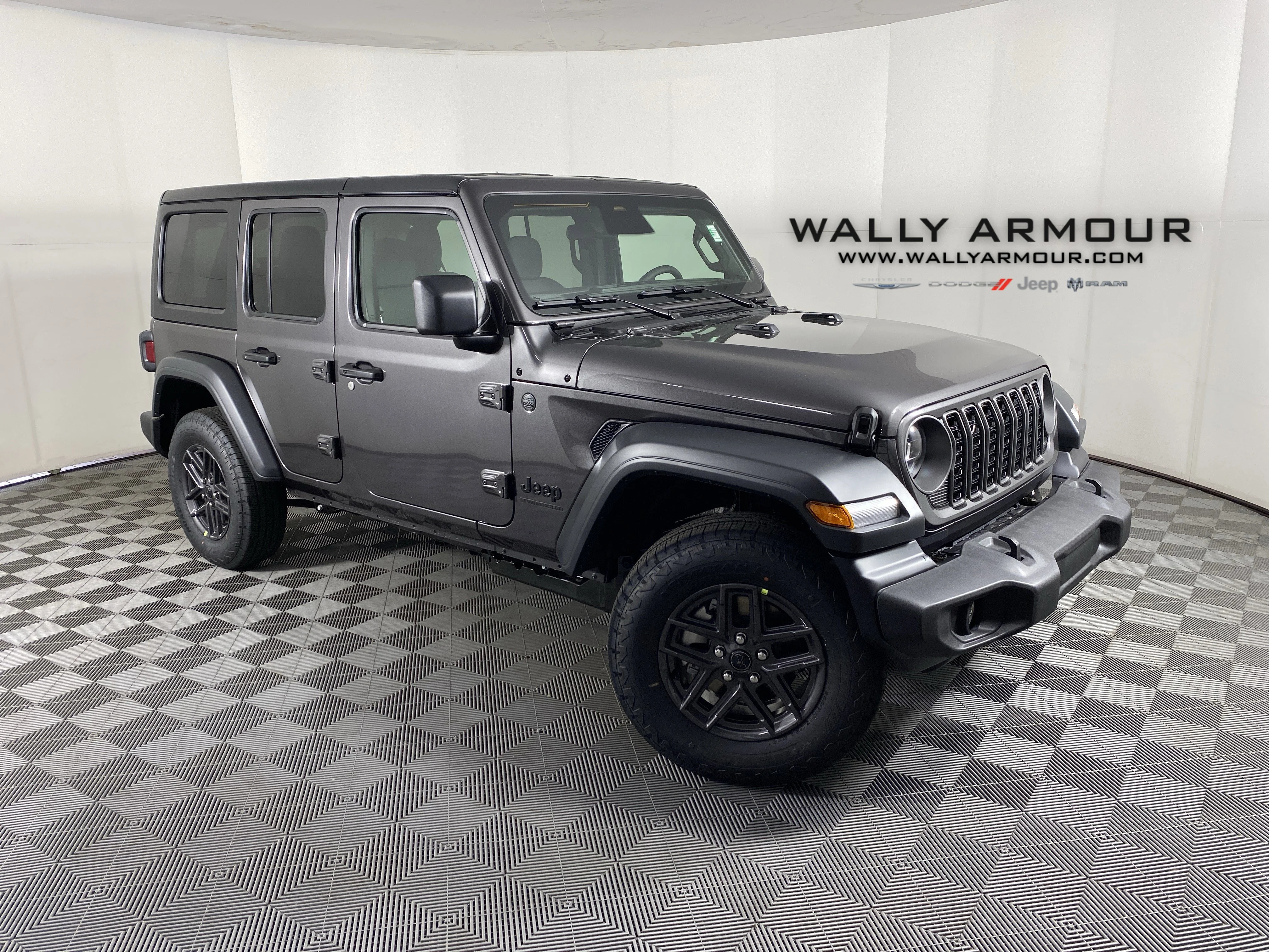 New 2026 Granite Crystal Metallic Clear-Coat Exterior Paint Jeep Sport S image 1