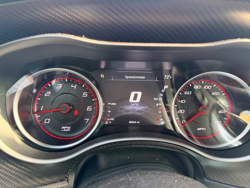 Used 2021 Pitch Black Clearcoat Dodge Scat Pack Widebody image 10