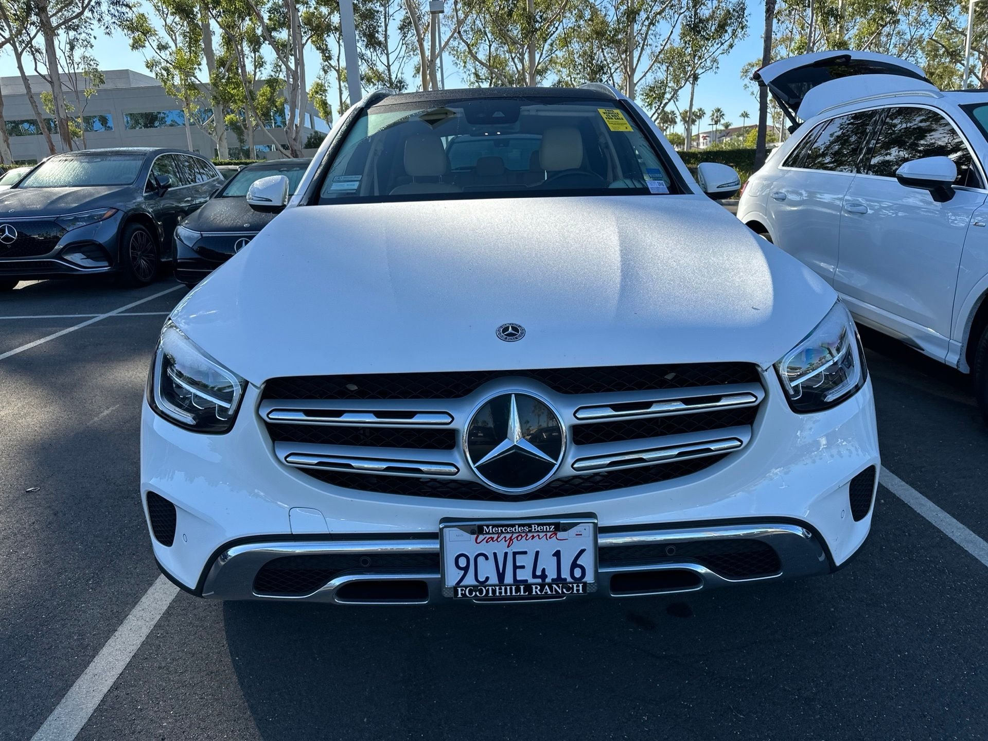 Used 2022 White Mercedes-Benz GLC 300 image 2