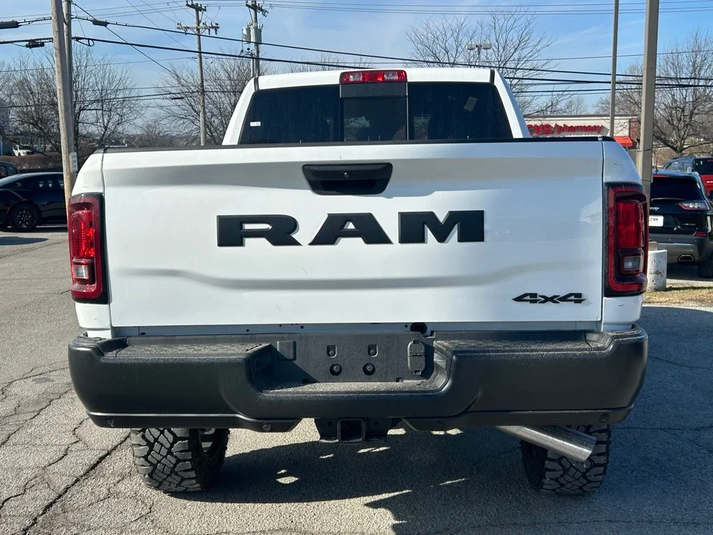 New 2026 Bright White Clear-Coat Exterior Paint RAM Tradesman image 7