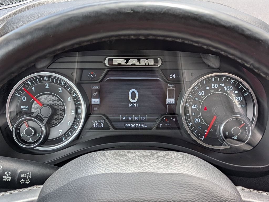 Used 2019 Diamond Black Crystal Pearlcoat Ram Big Horn/Lone Star image 11