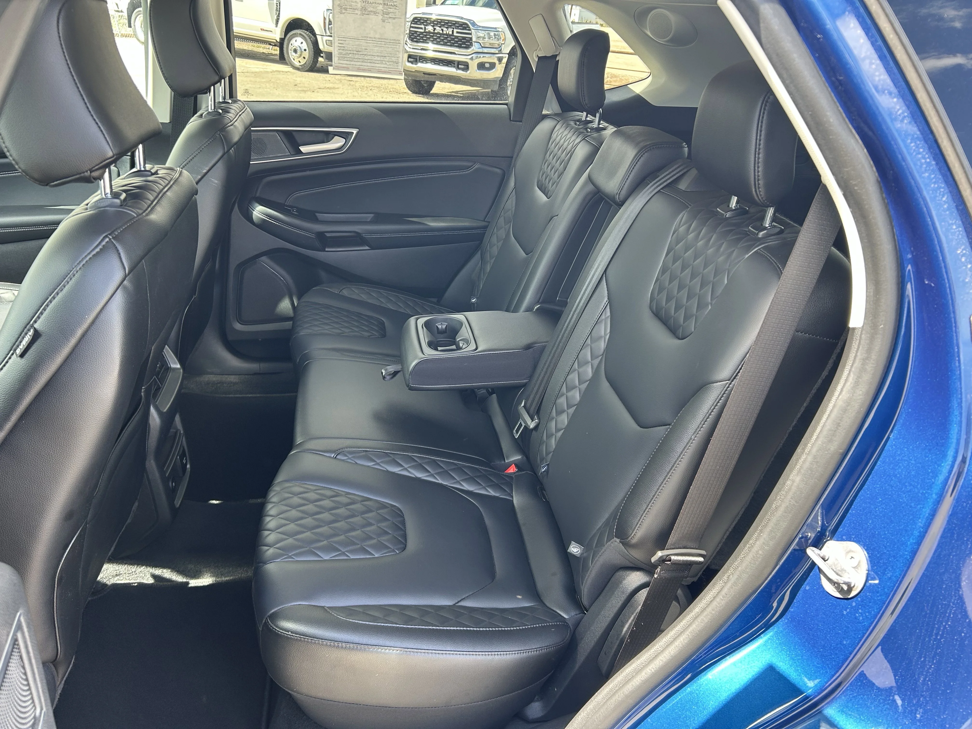 Used 2024 Blue Ford Titanium image 8