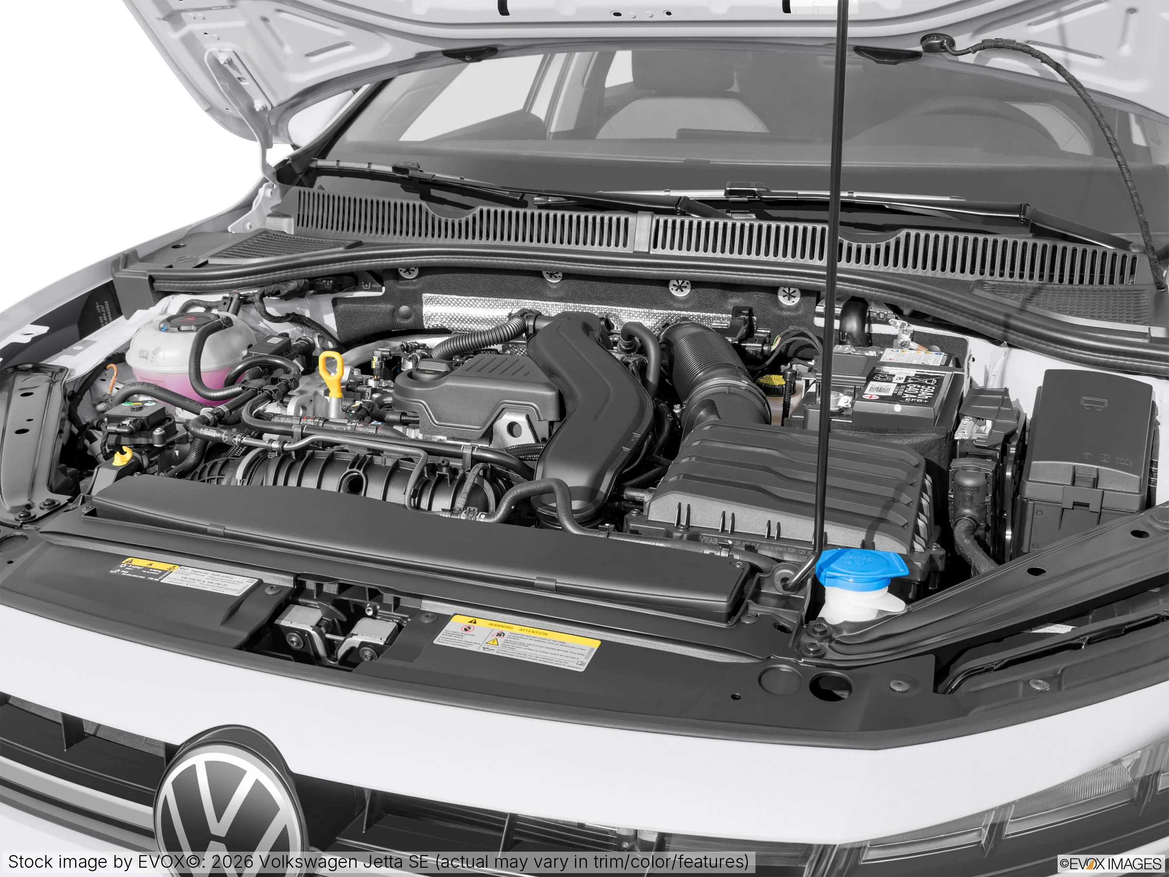 New 2026 Opal White Pearl Volkswagen SE image 13