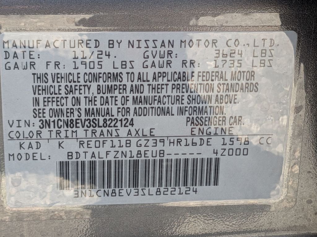 Used 2025 Gray Nissan 1.6 SV image 31