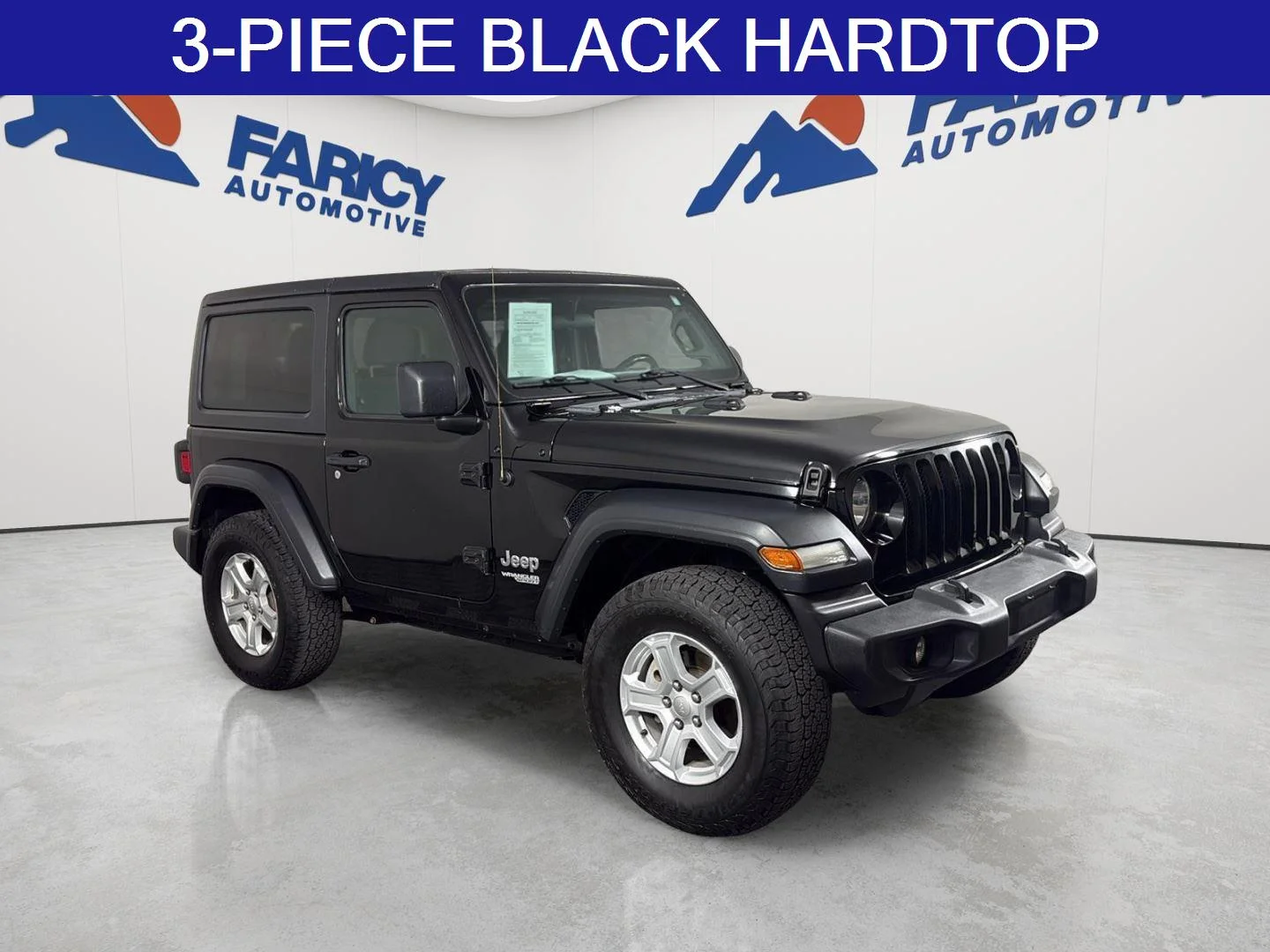 Used 2020 Black Clearcoat Jeep Sport S image 2