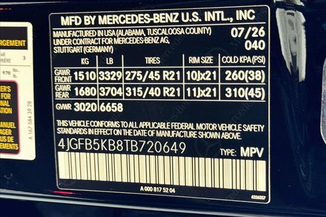New 2026 Black Mercedes-Benz GLE 450 image 60