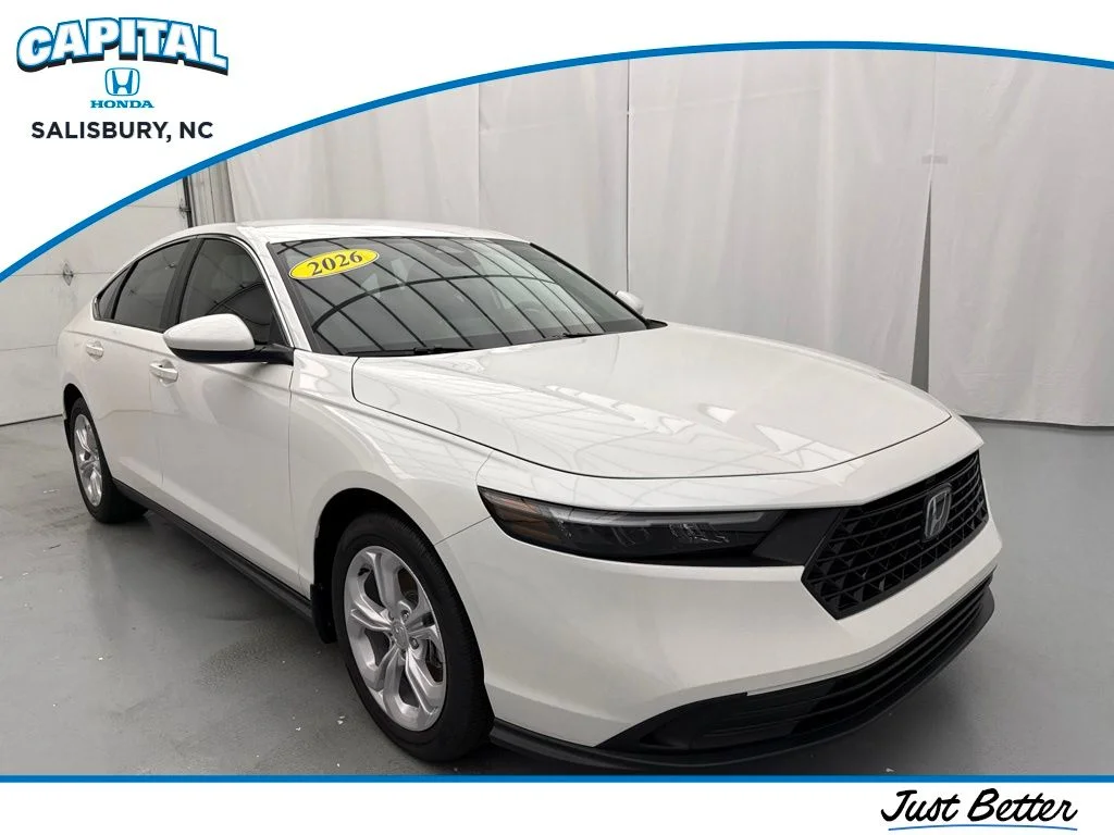 New 2026 Platinum White Pearl Honda LX image 1