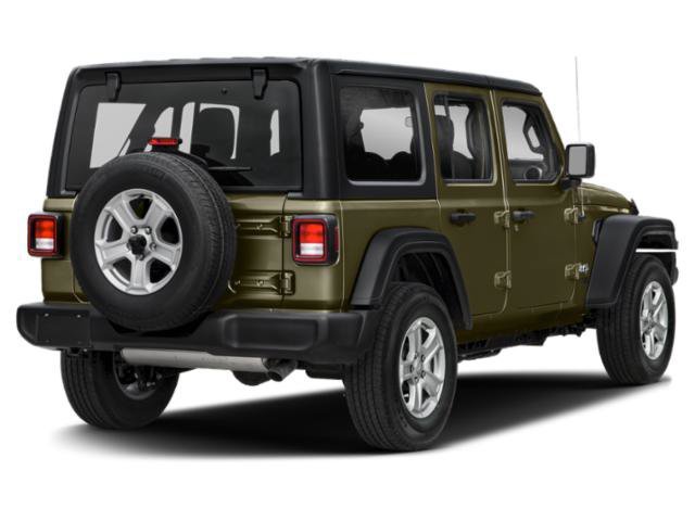 Used 2021 Sarge Green Clearcoat Jeep Unlimited Sport Altitude image 2