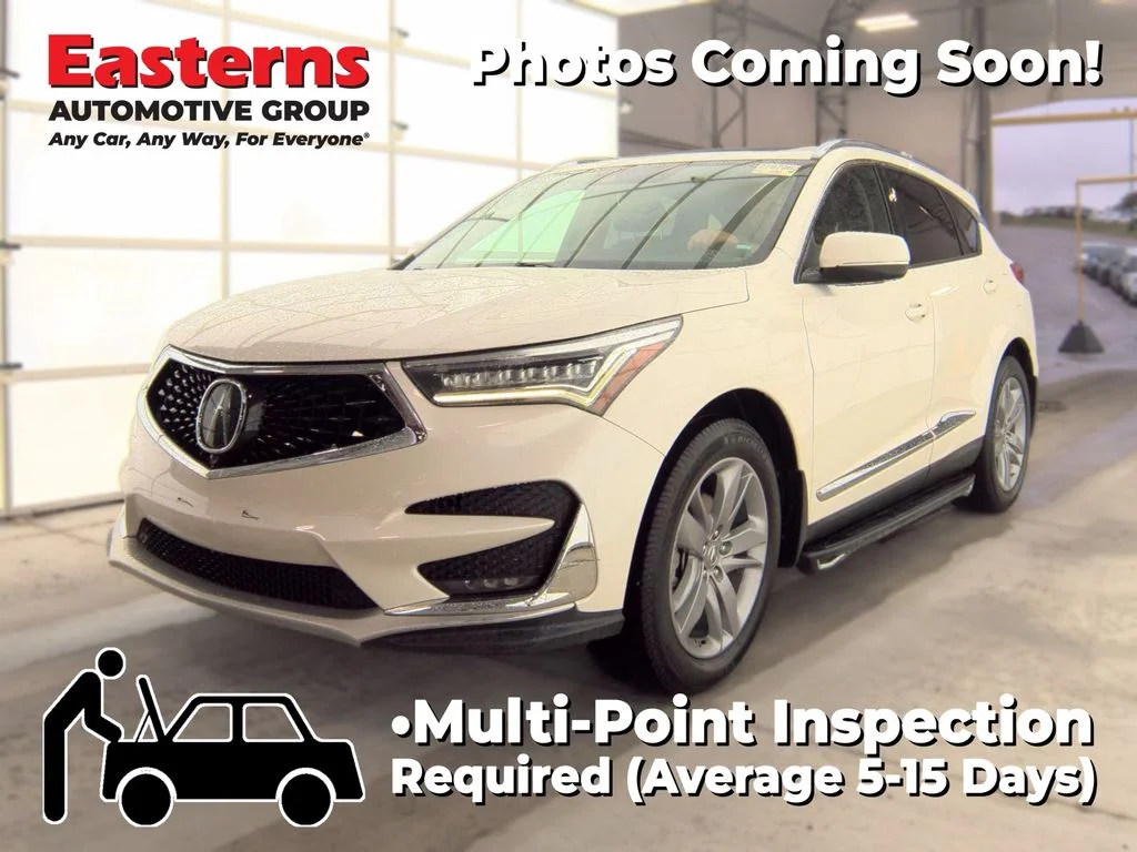 Used 2019 White Acura Advance Package image 1