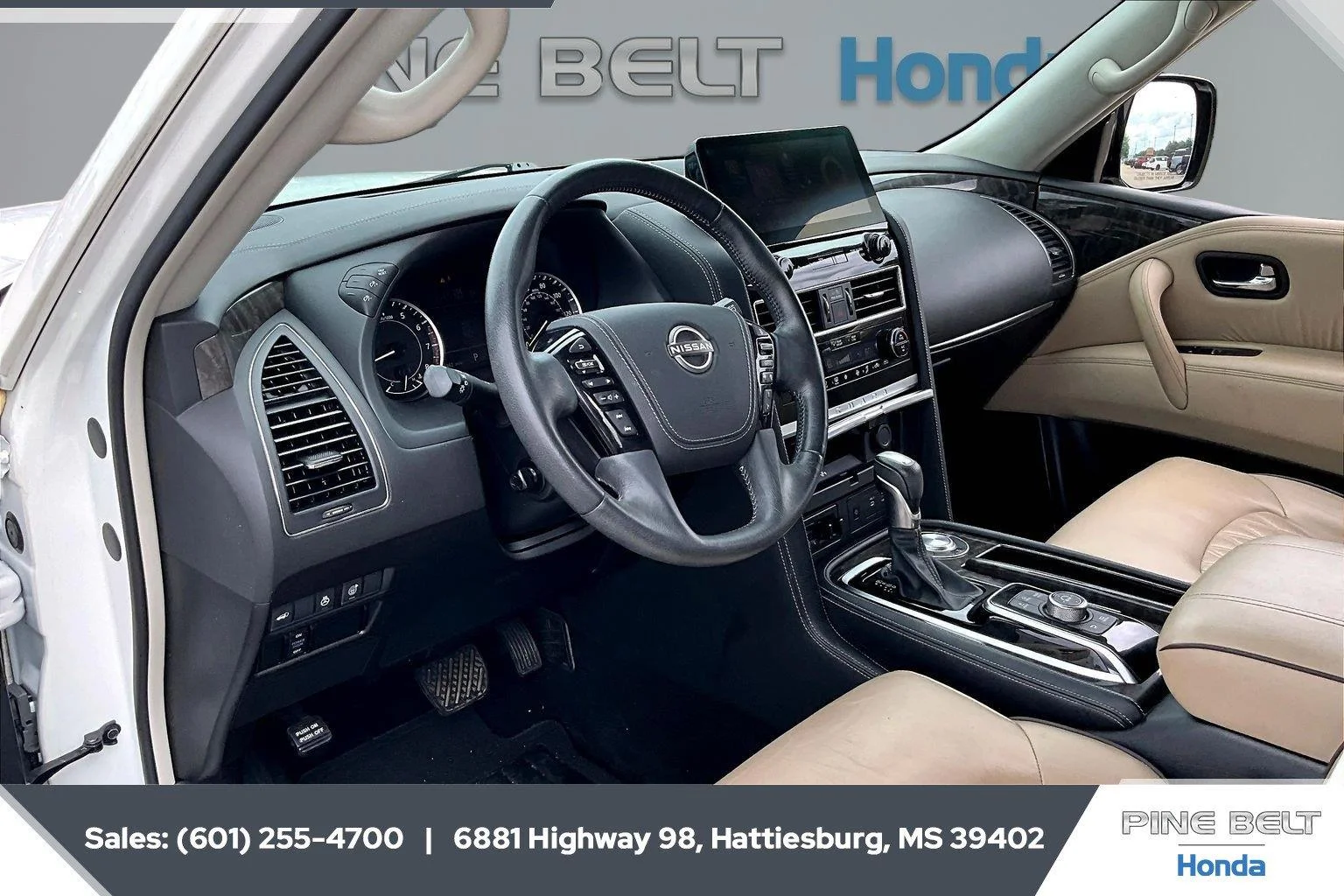 Used 2023 Aspen White Tricoat Nissan Platinum image 12