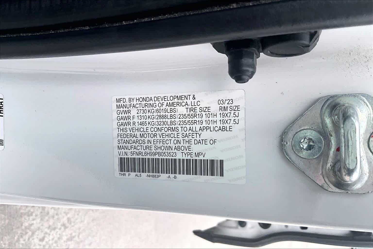 2023 Honda Odyssey Elite - Photo 37
