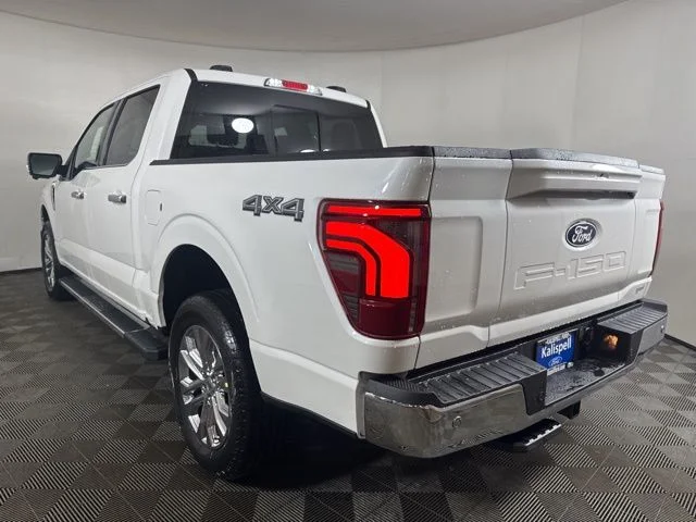 New 2026 Star White Metallic Tri-Coat Ford Lariat image 6
