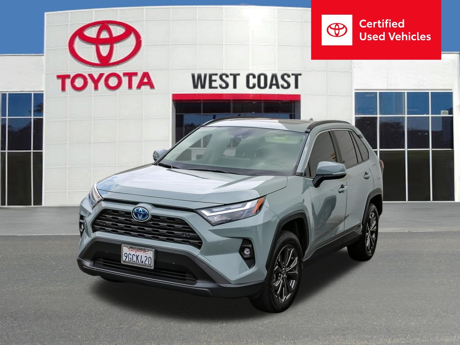 Certified Used 2023 Lunar Rock Toyota Hybrid XLE Premium image 1