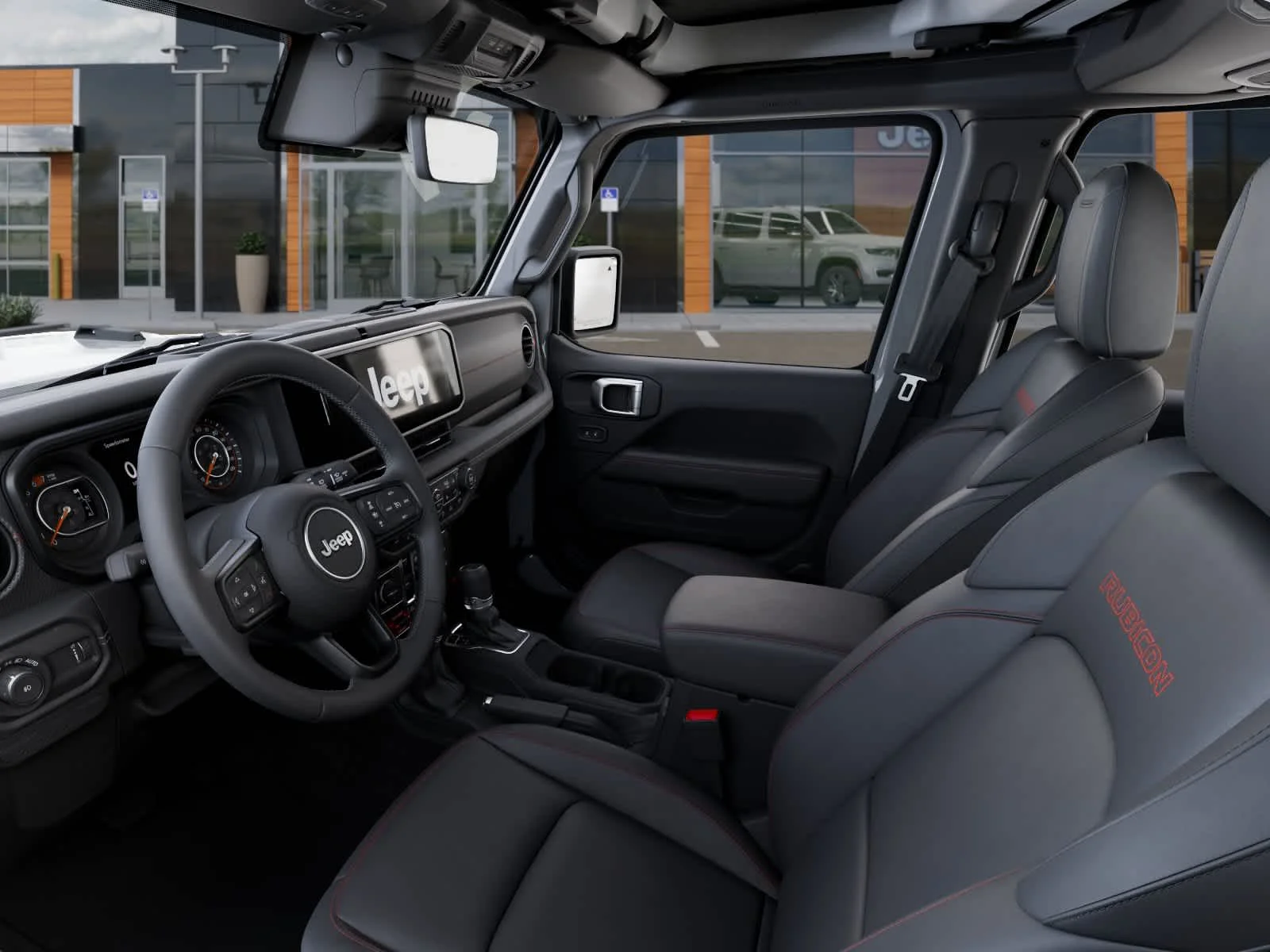 New 2026 Bright White Clearcoat Jeep Rubicon X image 22
