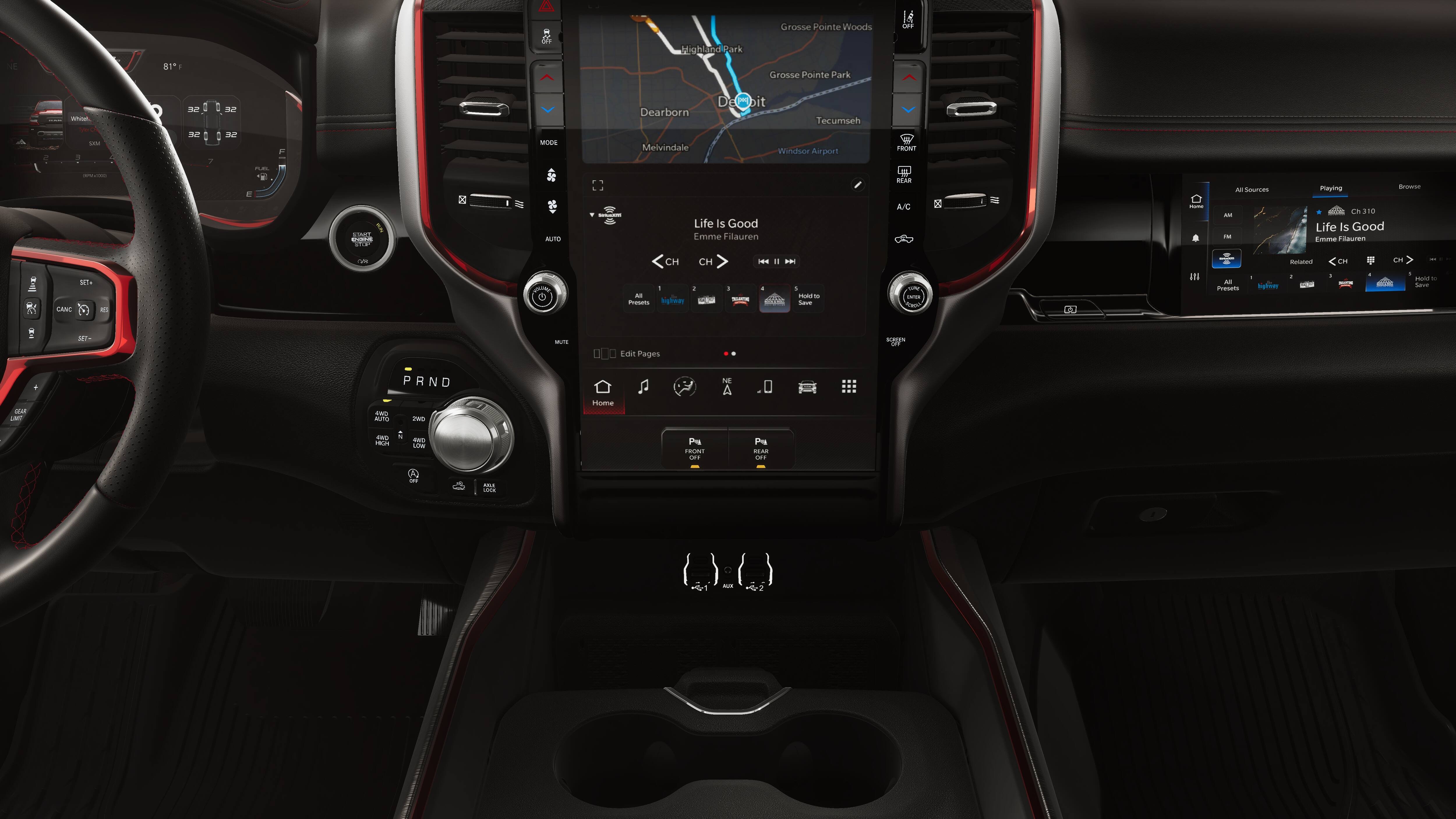 New 2026 Forged Blue Metallic Exterior Paint RAM REBEL image 17