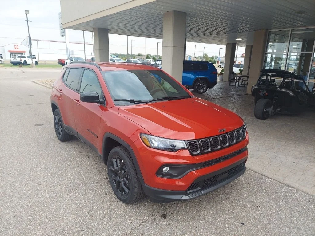New 2026 Red Hot Pearlcoat Jeep Latitude image 1