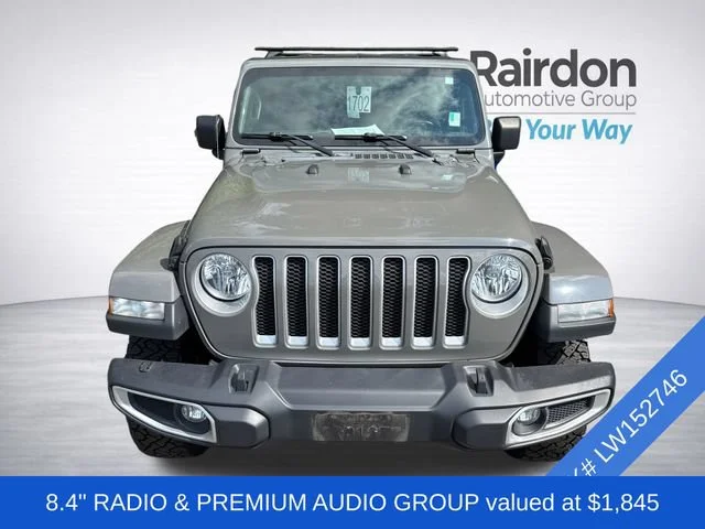 Used 2020 Sting-Gray Clearcoat Jeep Sahara image 2
