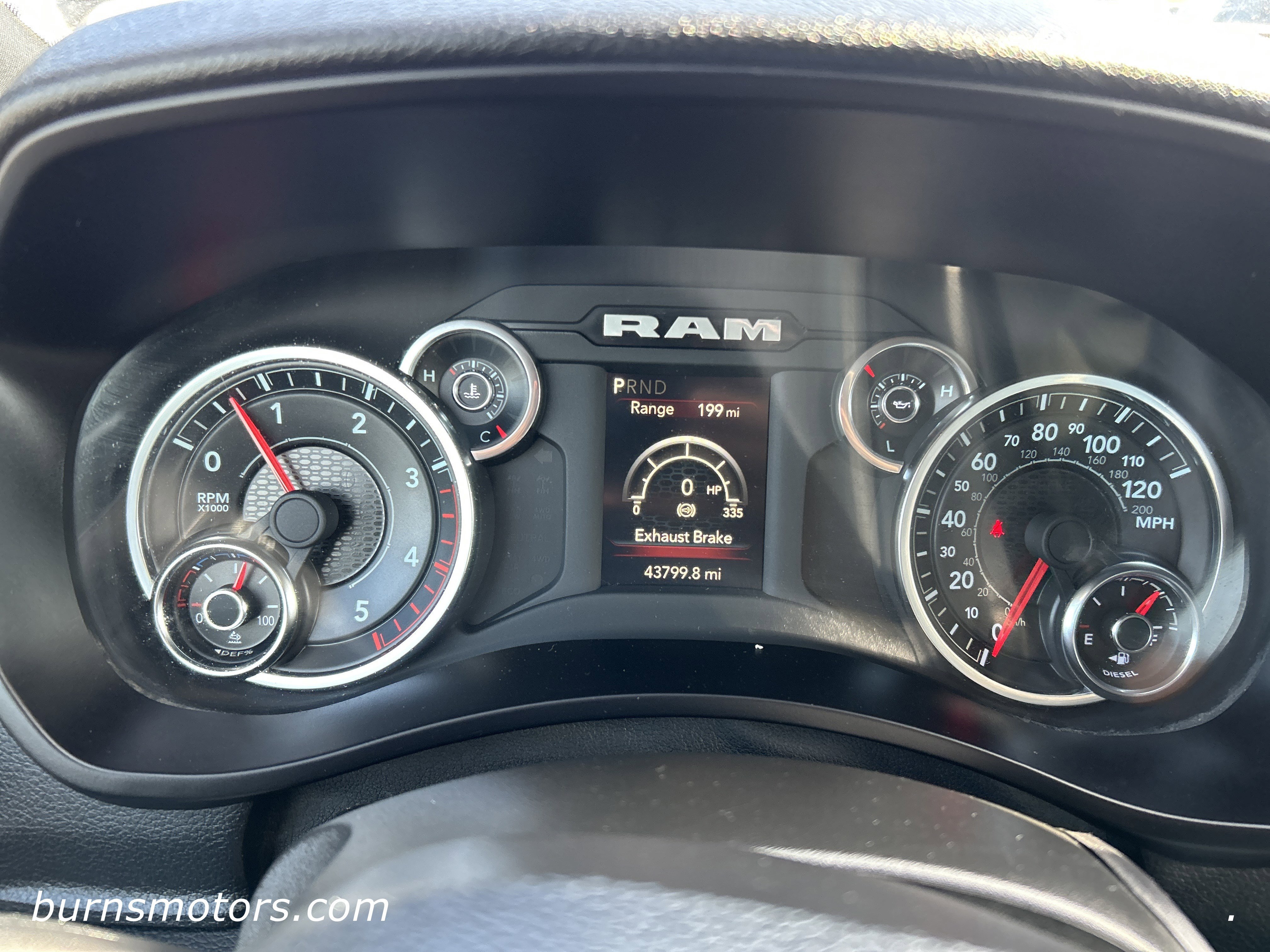 Used 2024 Bright White Ram Big Horn image 18