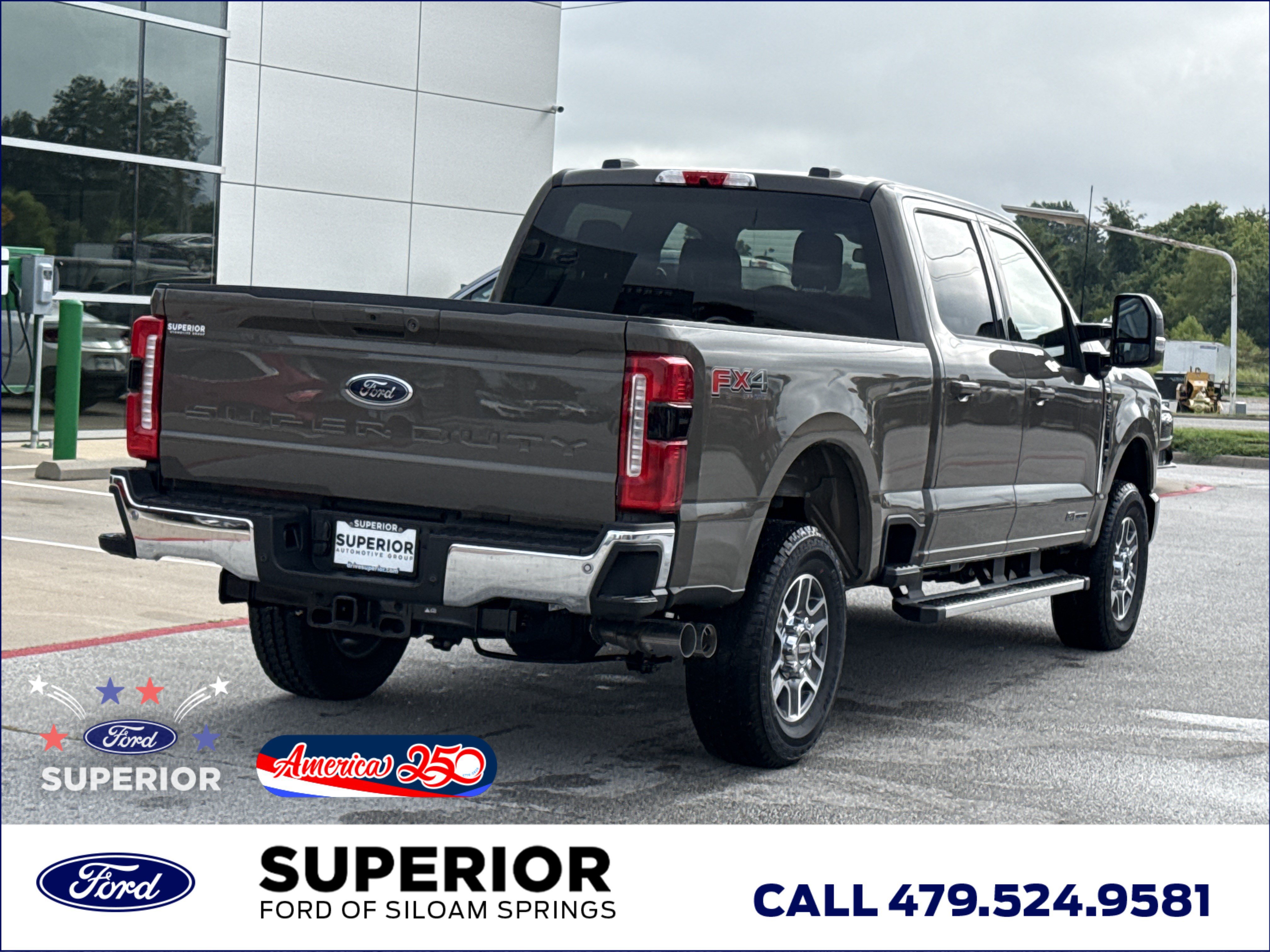New 2026 Marsh Gray Ford Lariat 4WD image 3
