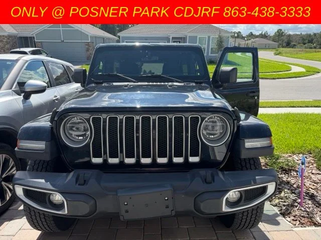 Used 2022 Black Jeep Unlimited Sahara image 5