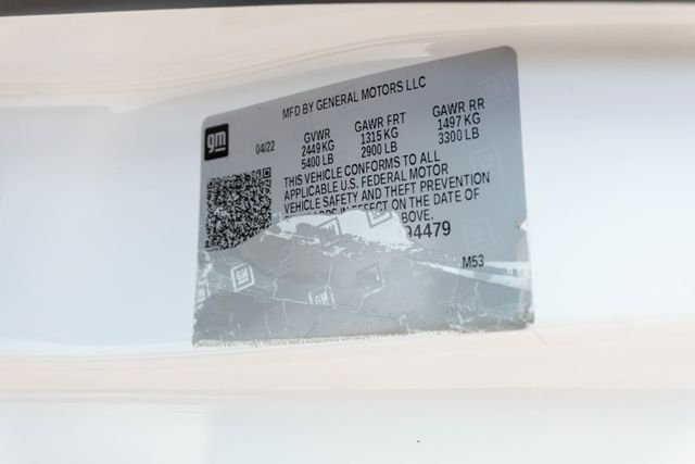 Used 2022 White Chevrolet Work Truck image 23
