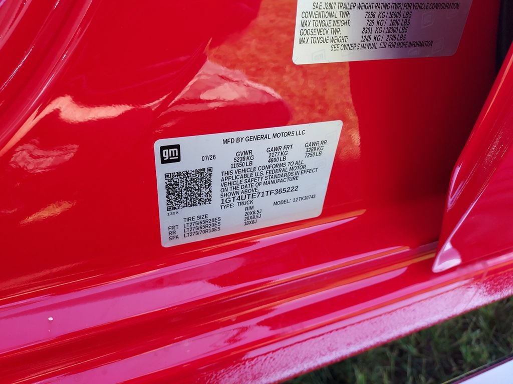 New 2026 Cardinal Red GMC SLE image 24