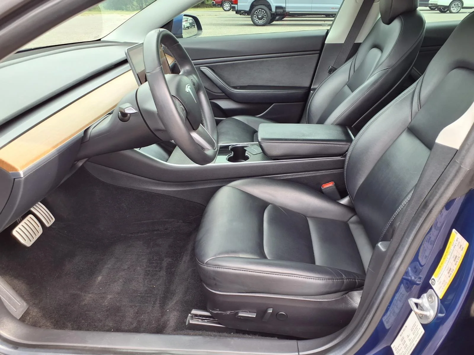 Used 2019 Deep Blue Metallic Tesla Long Range image 23
