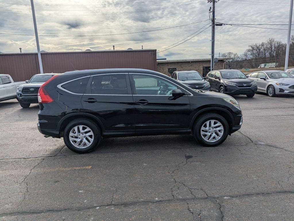 Used 2015 Honda CR-V EX-L with VIN 2HKRM4H76FH646868 for sale in Dover, OH