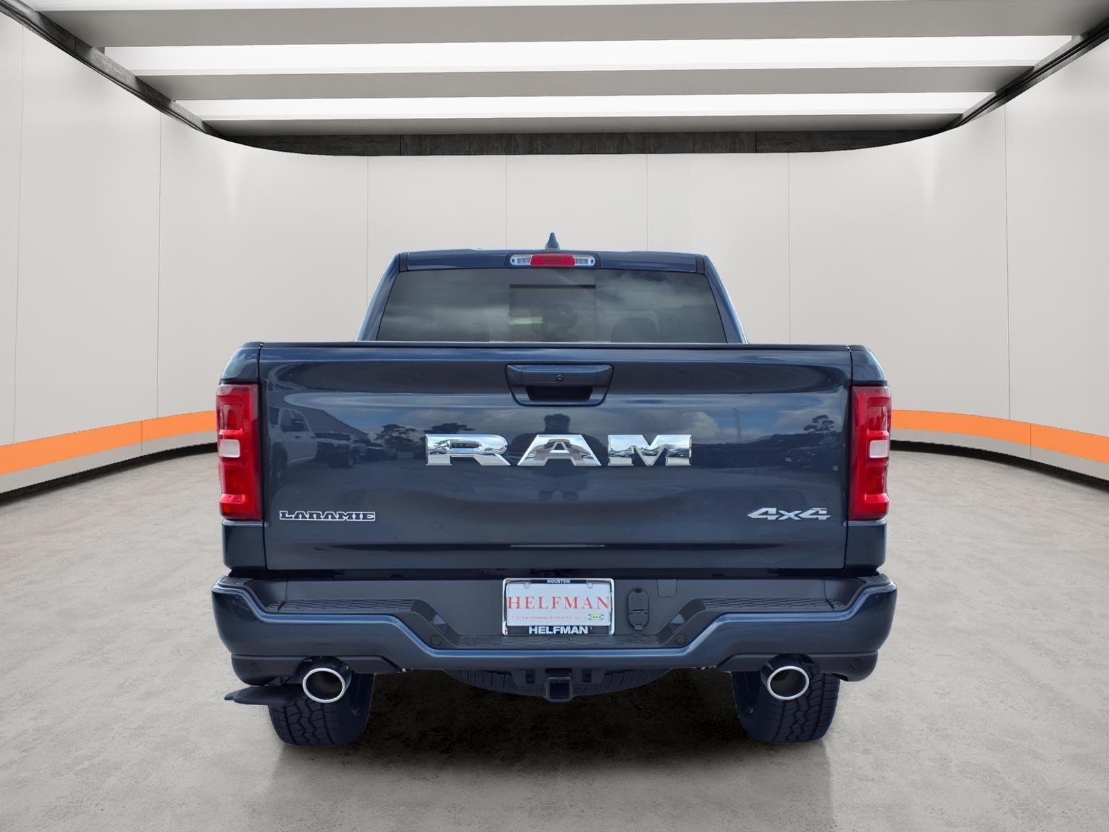New 2026 Forged Blue Metallic Exterior Paint RAM Laramie image 5