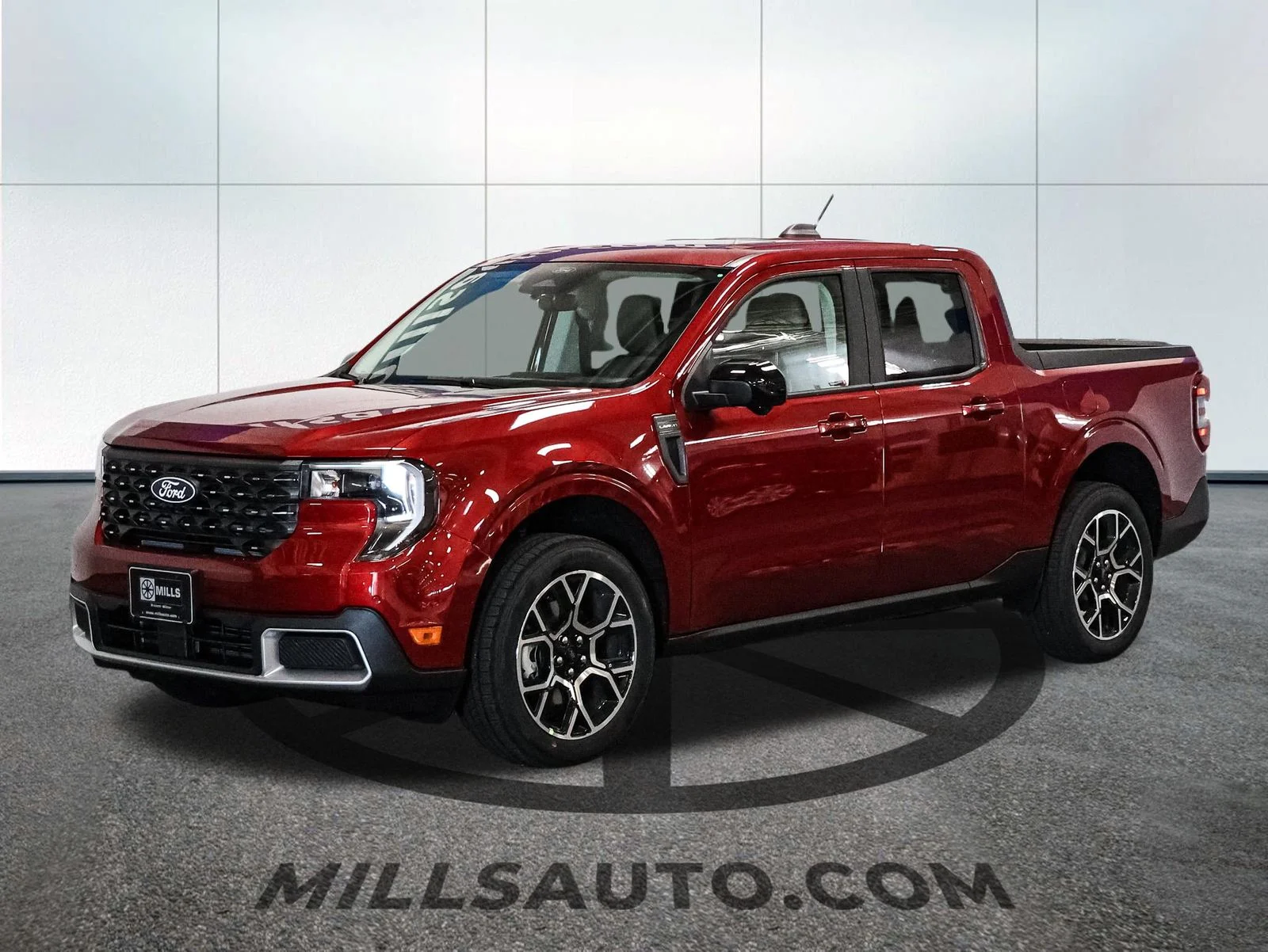 New 2026 Red Ford Lariat image 2