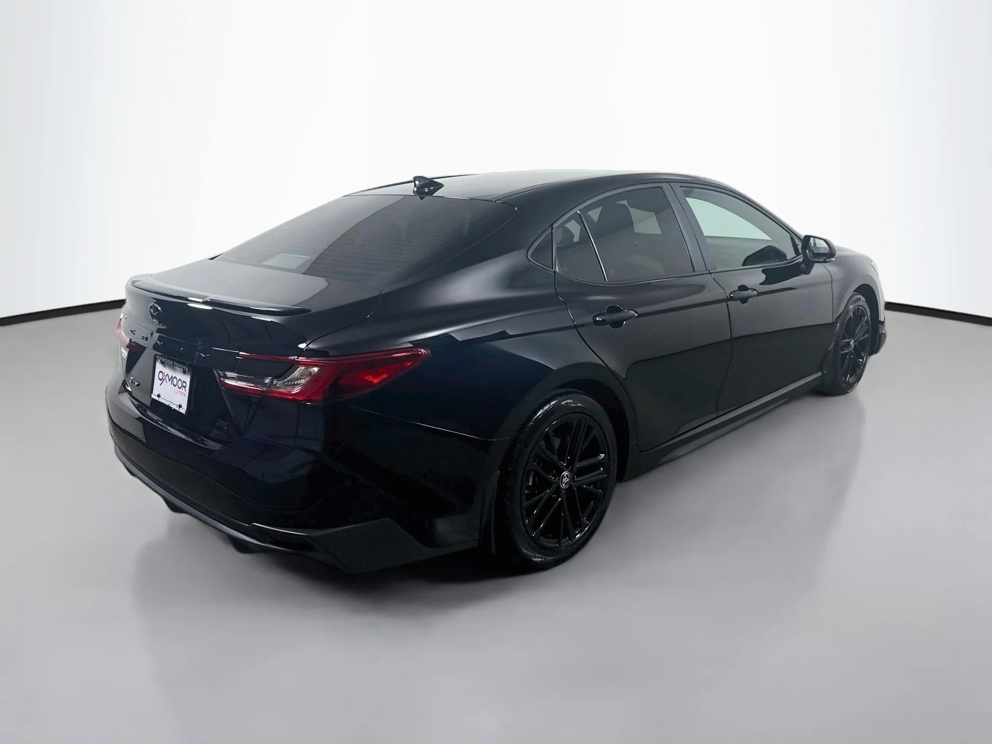 Certified Used 2025 Midnight Black Metallic Toyota SE image 7