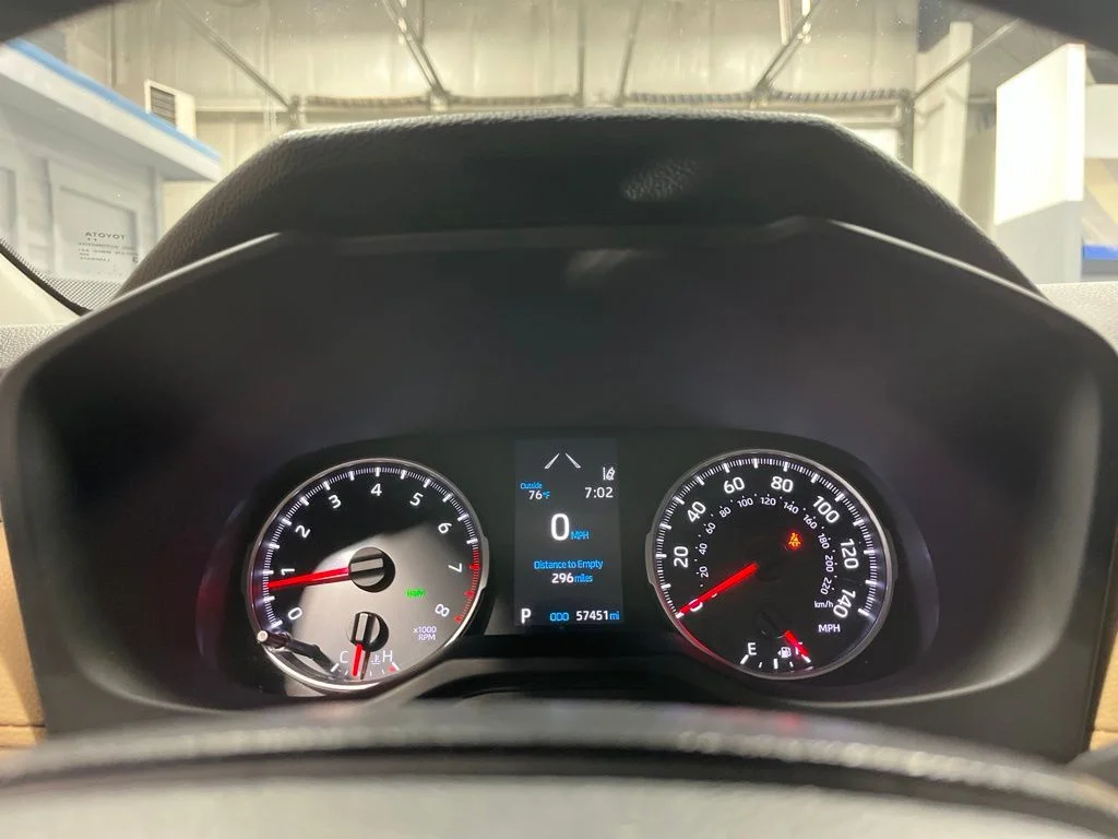 Used 2021 Super White Toyota XLE image 17