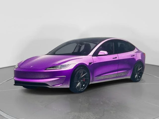 Used 2025 Ultra Red Tesla Performance image 23