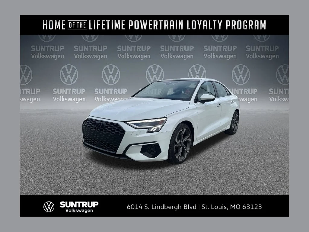 Used 2023 White Audi 40 Premium Plus image 1