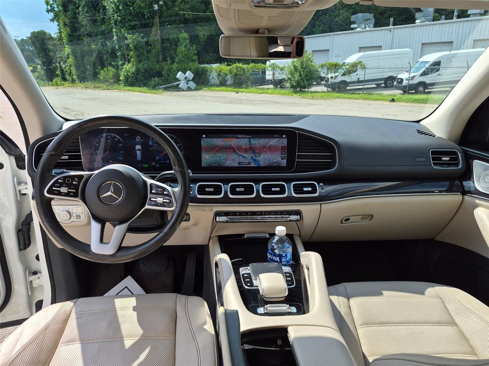 Used 2020 designo Diamond White Metallic Mercedes-Benz GLS 450 image 28