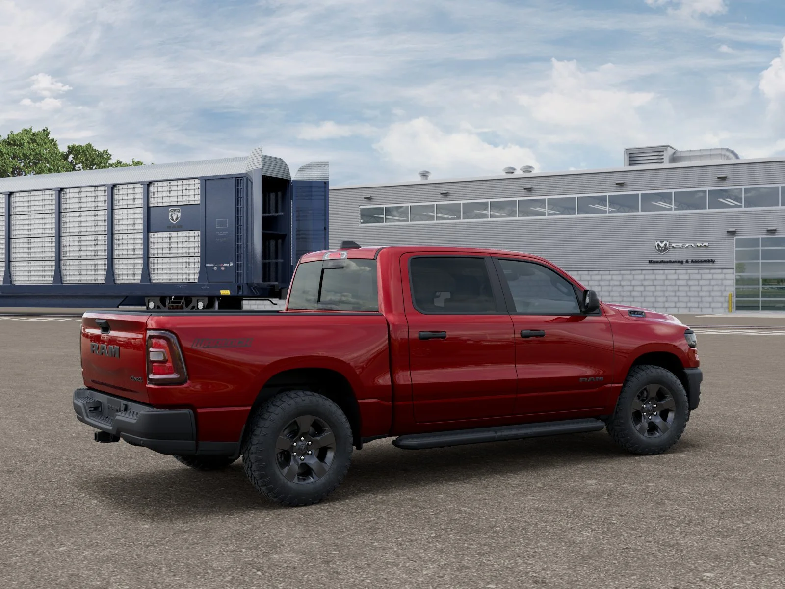New 2026 Molten Red Pearl-Coat Exterior Paint RAM  image 2