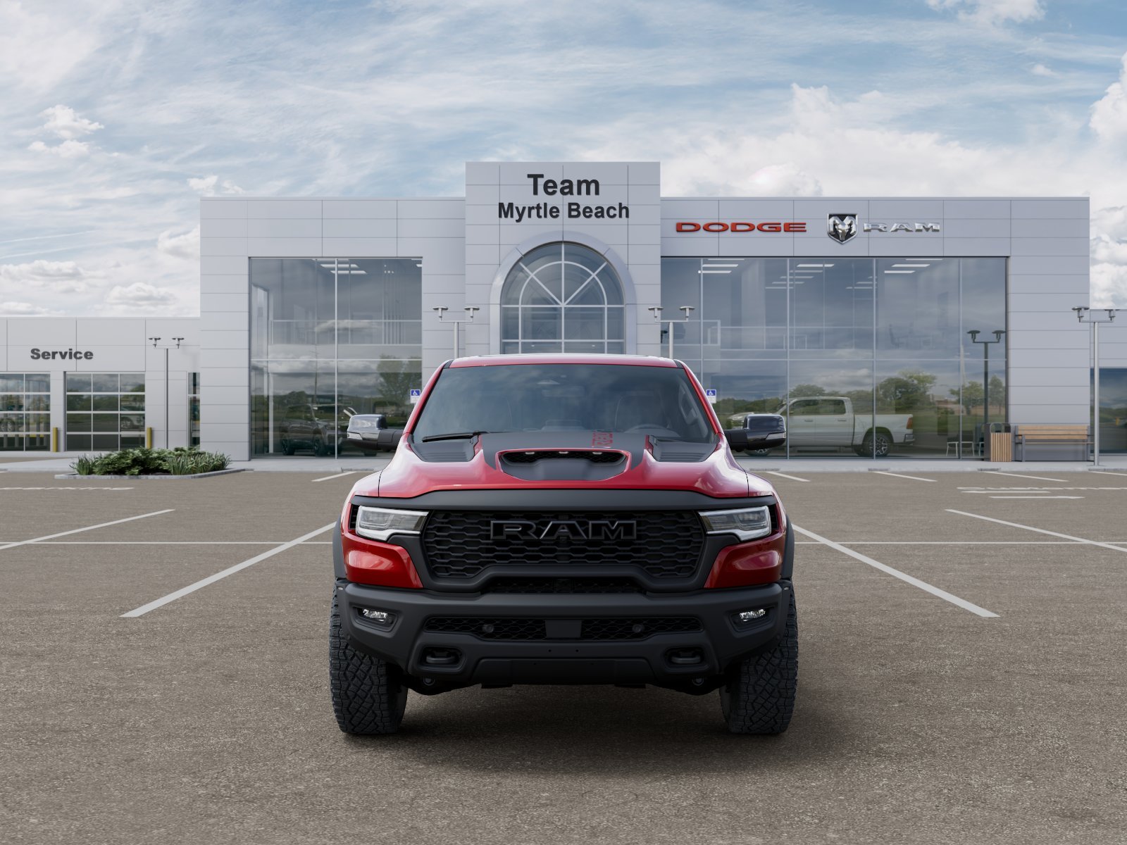 New 2026 Molten Red Pearl-Coat Exterior Paint RAM RHO image 32