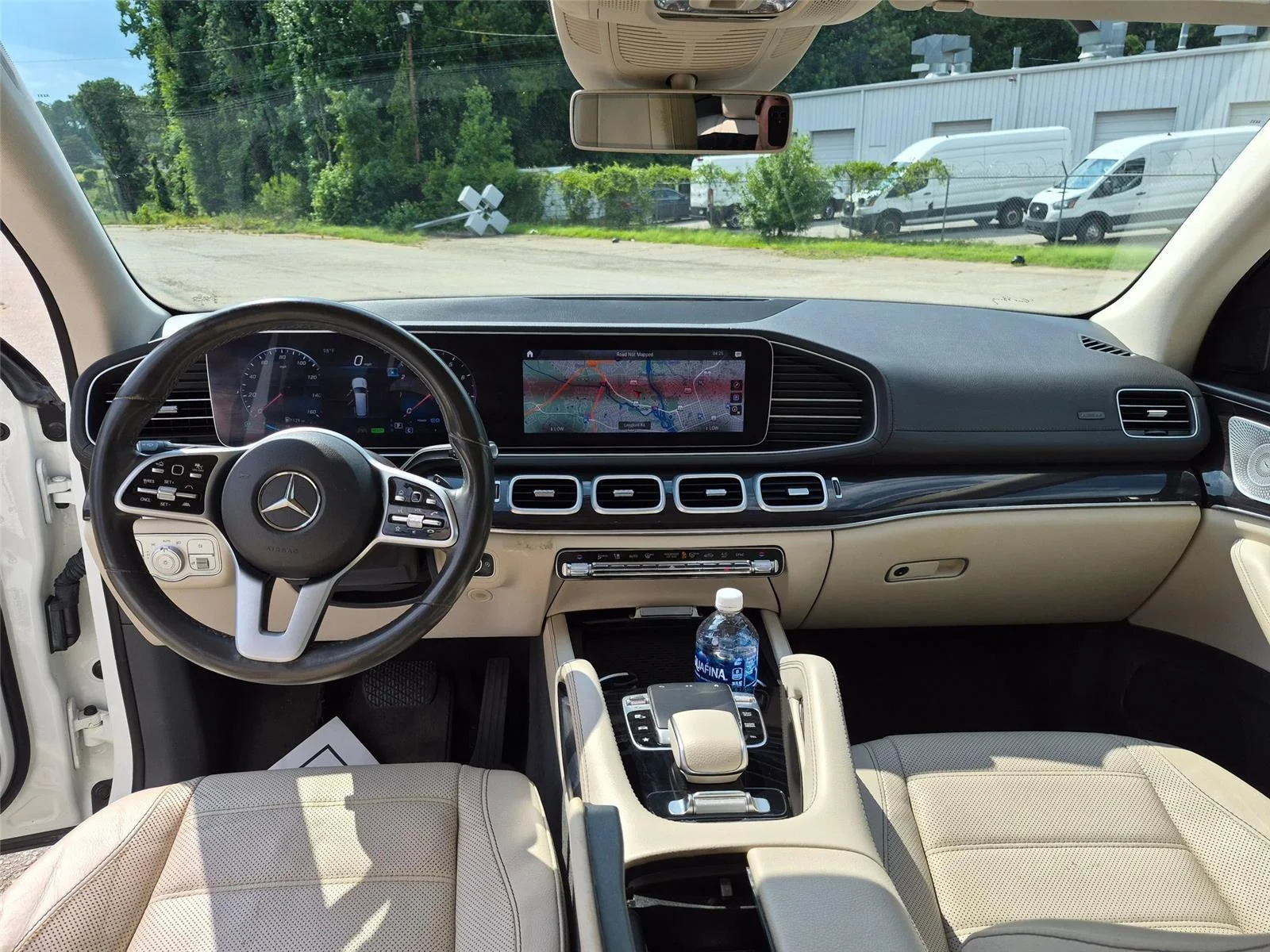 Used 2020 designo Diamond White Metallic Mercedes-Benz GLS 450 image 28