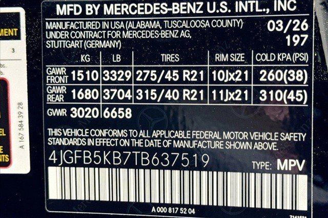 New 2026 Obsidian Black Metallic Mercedes-Benz GLE 450 image 60