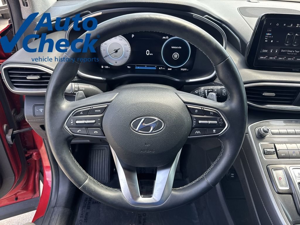 Used 2022 Calypso Red Hyundai Limited image 11