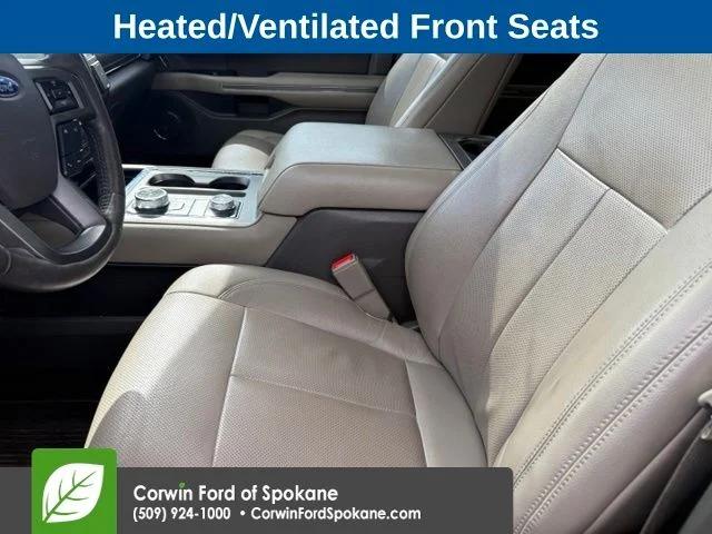 Used 2018 White Platinum Clearcoat Metallic Ford XLT image 16